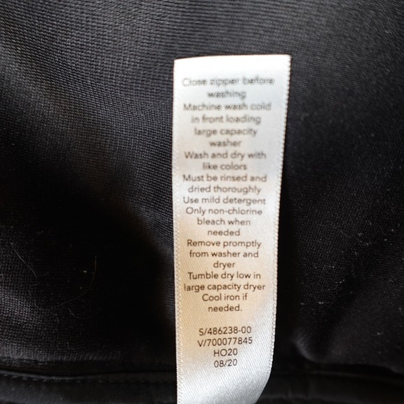 Athleta Coat Womens Extra Small Inlet Jacket Puffer Down Hooded Black Full Zip - Picture 4 of 11